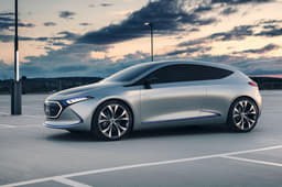 Mercedes-Benz EQA hatchback concept image gallery