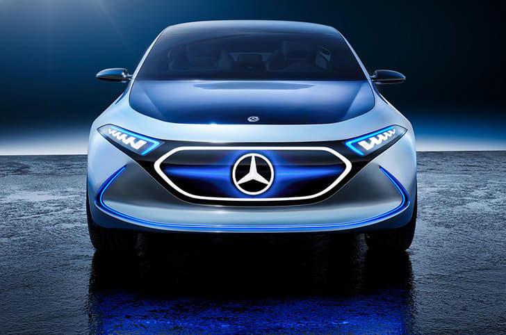 Mercedes-Benz EQA hatchback concept image gallery