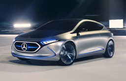 Mercedes-Benz EQA hatchback concept image gallery
