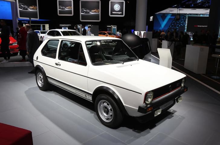First-gen VW Golf GTI.