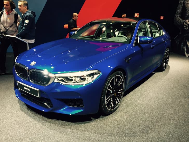 New BMW M5 with all-wheel-drive and 600hp.