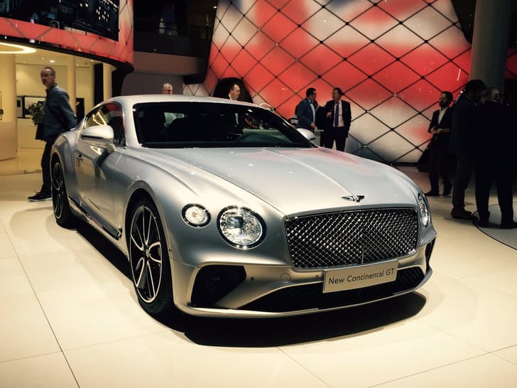 The new Bentley Continental GT uses the Porsche-developed MSB (modular standard drivetrain) platform that is also in the new Panamera.