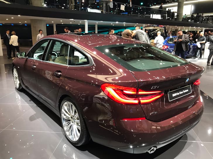 The new BMW 6-series Gran Tursimo.
