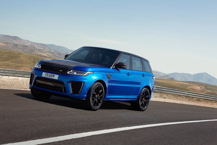 2018 Range Rover Sport SVR facelift image gallery