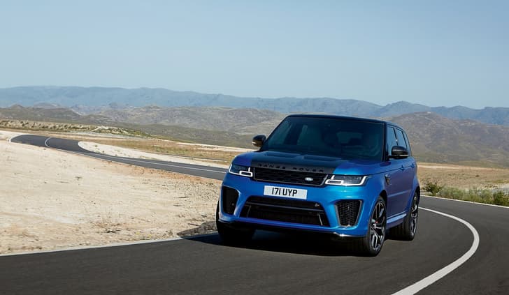 2018 Range Rover Sport SVR facelift image gallery