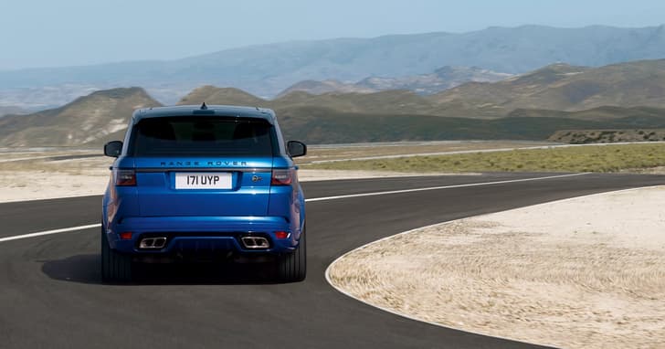 2018 Range Rover Sport SVR facelift image gallery