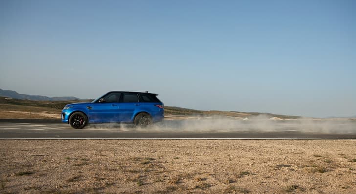 2018 Range Rover Sport SVR facelift image gallery