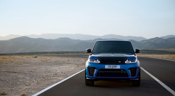 2018 Range Rover Sport SVR facelift image gallery