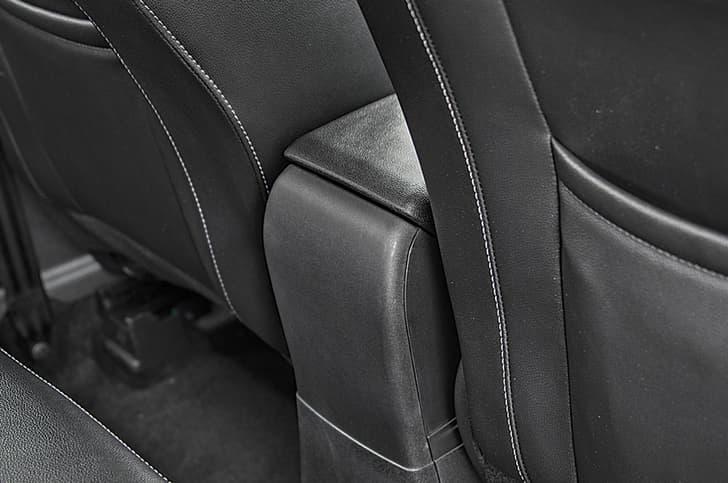 Unfortunately, no rear AC vent.