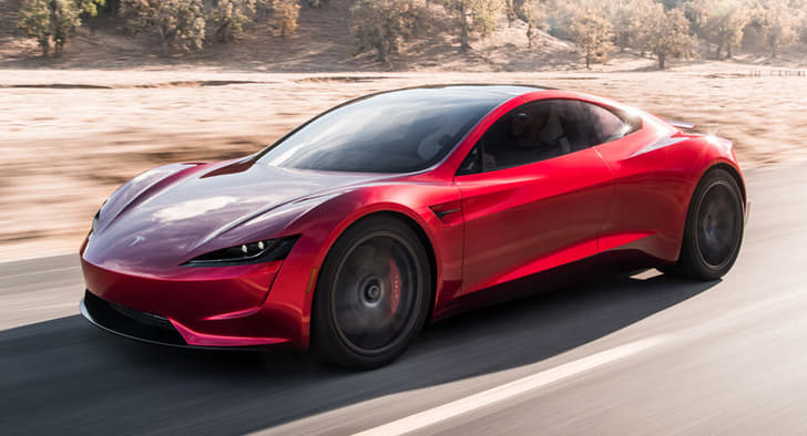 New Tesla Roadster image gallery