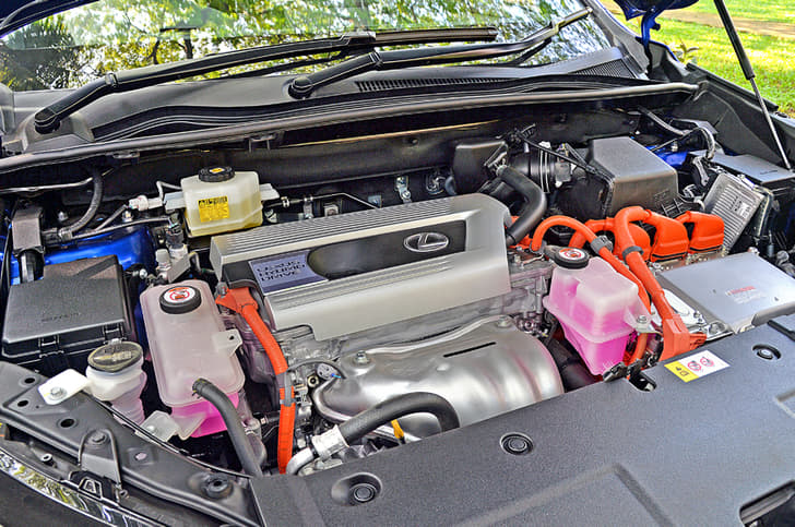 Open Bonnet Engine Shot