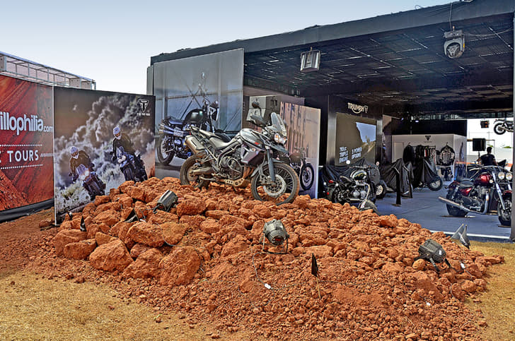 The Tiger XCx placed in its natural habitat.