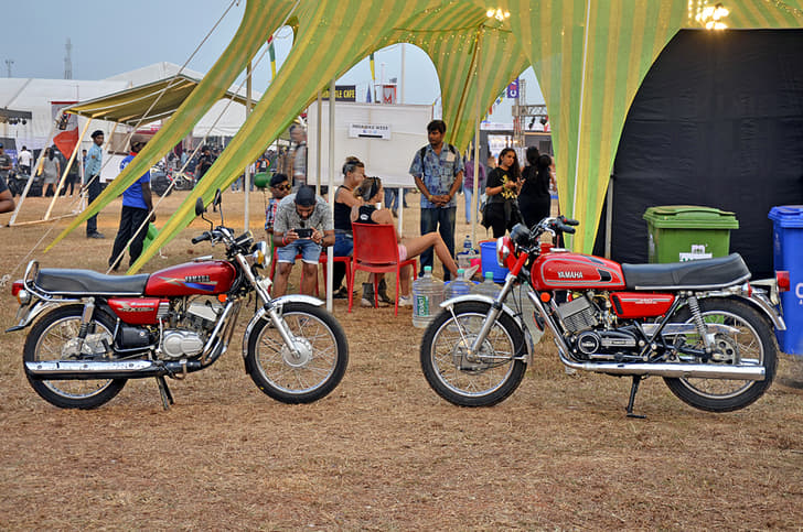 The Yamaha RX135 meets the RD350.