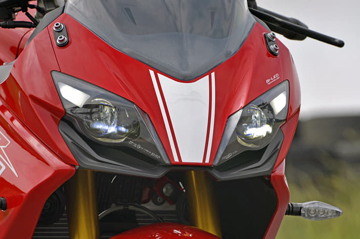 Bi-LED projector headlights should offer great lighting performance.