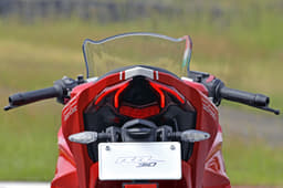 Tail light is an all LED affair and its 'Omega' shape is really distinctive. 