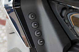 Shortcut function buttons on the BMW K1600B.