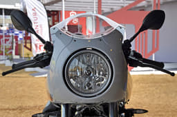 BMW R nineT Racer bikini fairing and headlight.