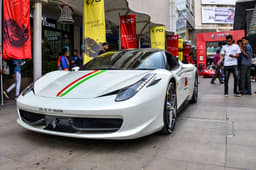 Ferrari 70th anniversary drive in Mumbai image gallery