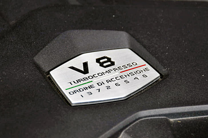 Open Bonnet Engine Shot