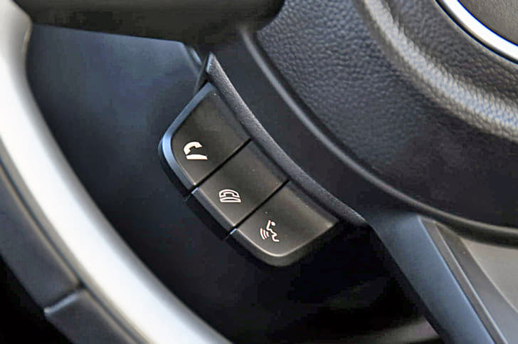 Leather Wrapped Steering Wheel