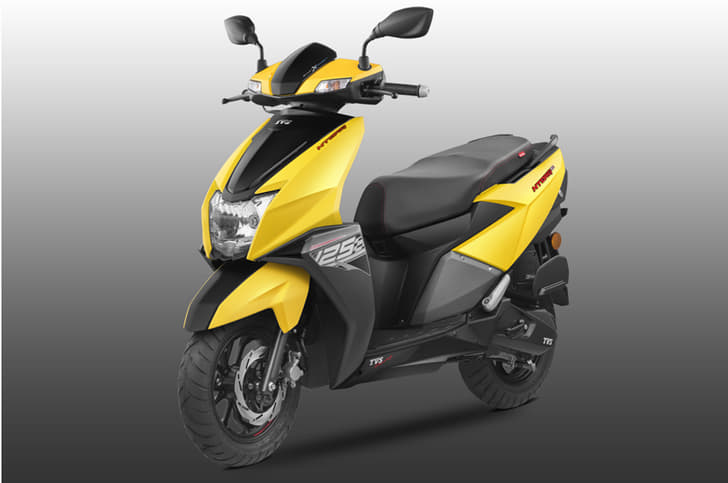 2018 TVS Ntorq image gallery