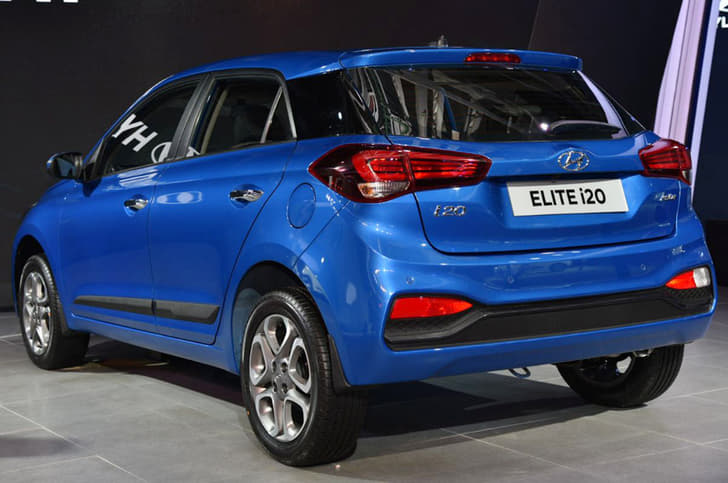 Number plate housing moves up to the the boot area from the rear bumper.