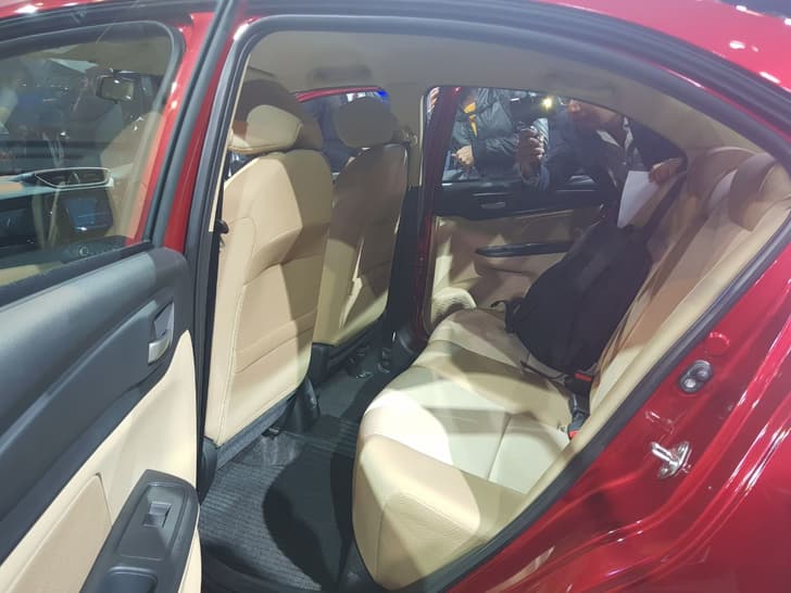 Front seats are new and finally get adjustable neck restraints.