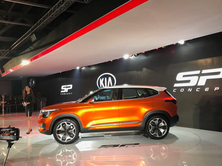 Kia SP SUV concept image gallery