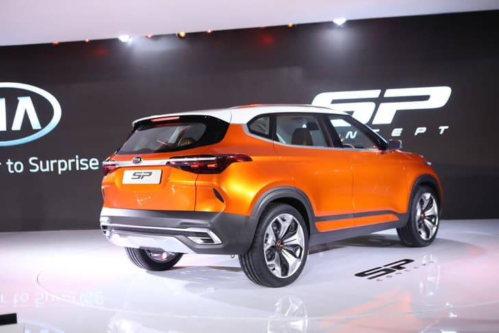 Kia SP SUV concept image gallery