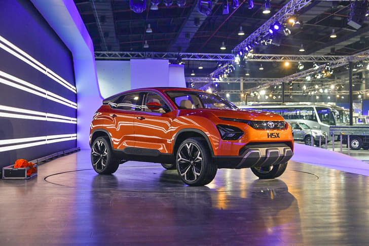 2018 Tata H5X SUV concept image gallery
