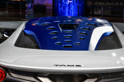 Powered by a 203hp electric motor, it's capable of hitting a top speed of 200kph.