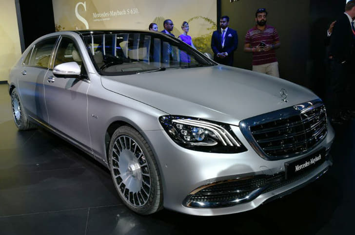 With its 6.0-litre V12, the Maybach S650 turns its nose up at downsizing. Peak torque is a mammoth 1,000Nm!