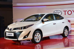 Toyota’s Honda City-fighter is here. It has its interesting angles, and promises to score big with its practical cabin.  