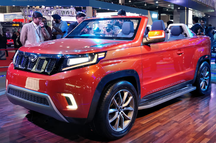 Believe it or not, this quirky Stinger SUV convertible concept started life as a humdrum TUV300!