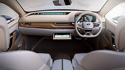 Screens on dash 'appear' when required. 