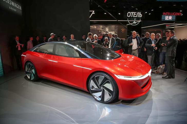 Volkswagen I.D. Vizzion sedan concept