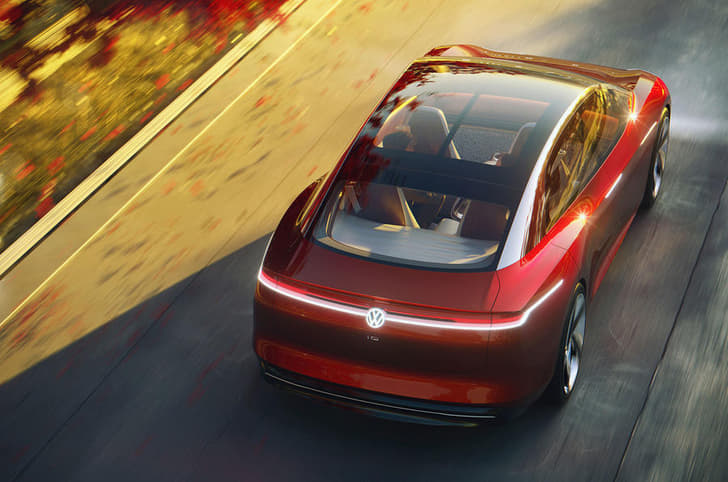 Volkswagen I.D. Vizzion sedan concept image gallery