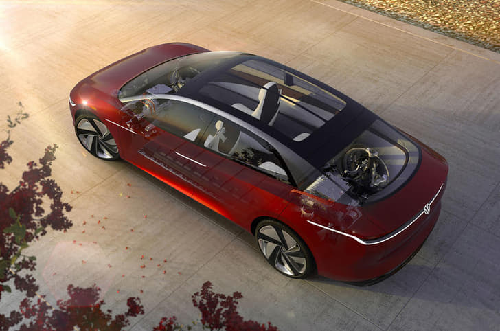 Volkswagen I.D. Vizzion sedan concept image gallery