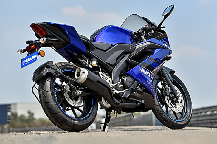 The R15 finally boasts a fully proportionate design.