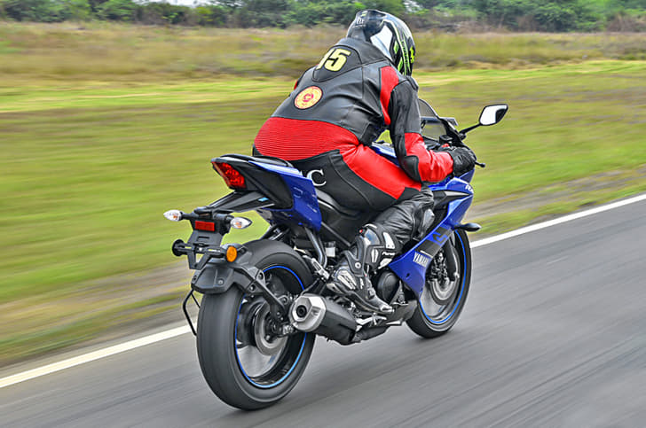 The riding position is now more committed.