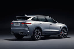 Jaguar F Pace Rear View Jaguar F Pace Rear View