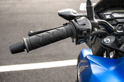 Quality of hand-grips is good, not so for switch gear. 