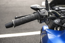 Quality of hand-grips is good, not so for switch gear. 