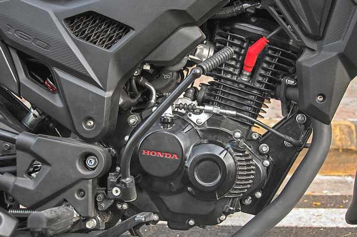 The X Blade's motor has a nice tone to it when ridden hard.