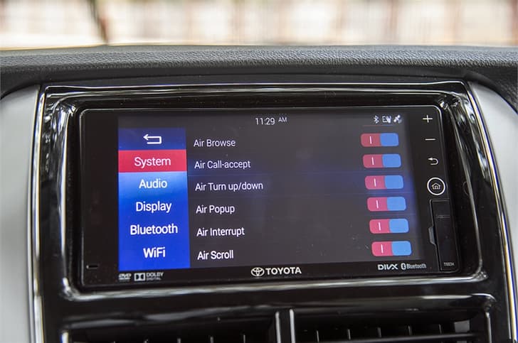 Gesture control is a first for the segment; it works surprisingly well.