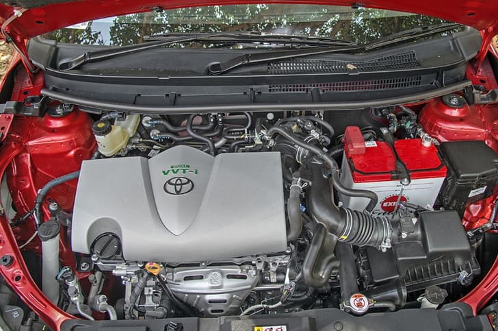 107hp engine responds well to that important first tap on the throttle.