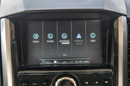 Touchscreen remains the same. However, the sound is now tuned by Arkamys and the tweeters are re-positioned.