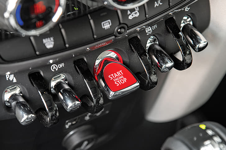 Chromed-over toggle switches work great, look cool.