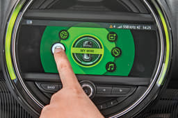 Retro ‘speedo dial’ gets a touchscreen for greater convenience.