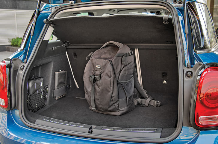 450-litre boot is big, and seats can be split three ways too.